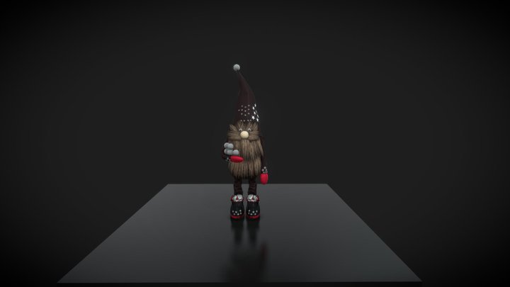 Homemade Gnome 3D Model