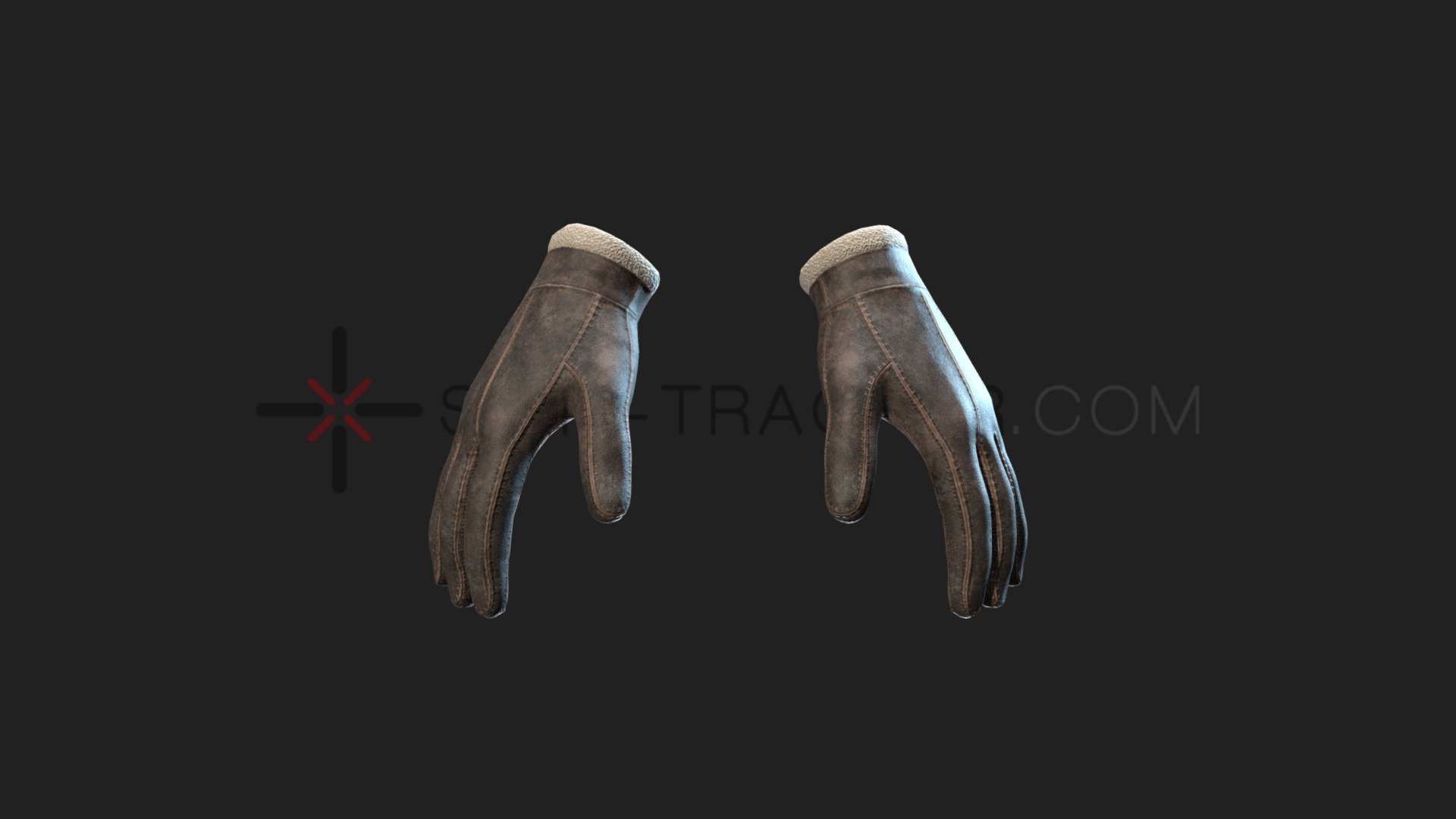 PUBG - Stitched Leather Gloves (Ash) - 3D model by Skin-Tracker ...