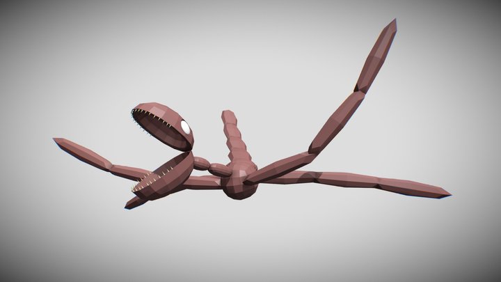 Doors Fan Entity--The Swimmer 3D Model