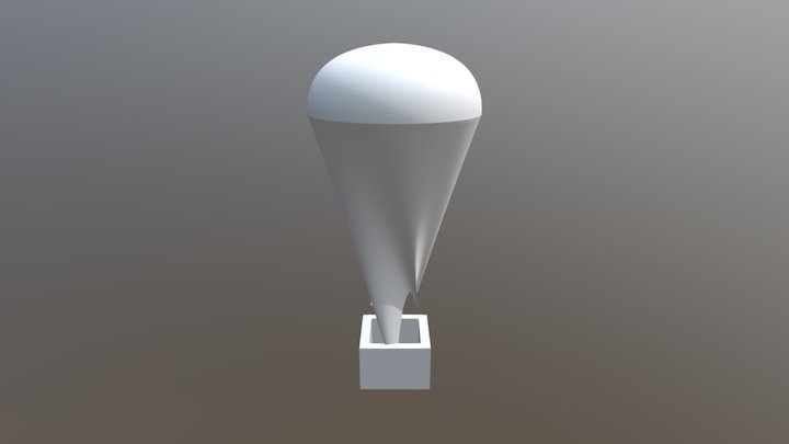 hot air ballon 3D Model