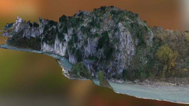 GOLA DELLA ROSSA DI FRASASSI (PARETE NORD) 3D Model