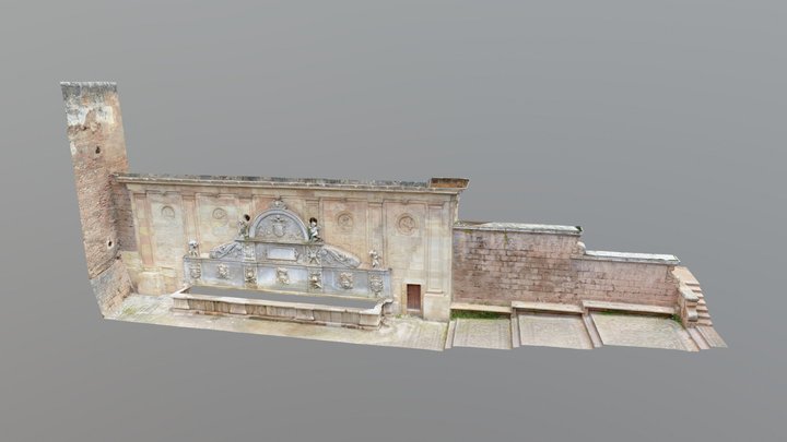 Pilar Carlos V 3D Model