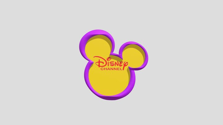 Playhouse Disney Portugal In Disney Channel Logo 3D Model