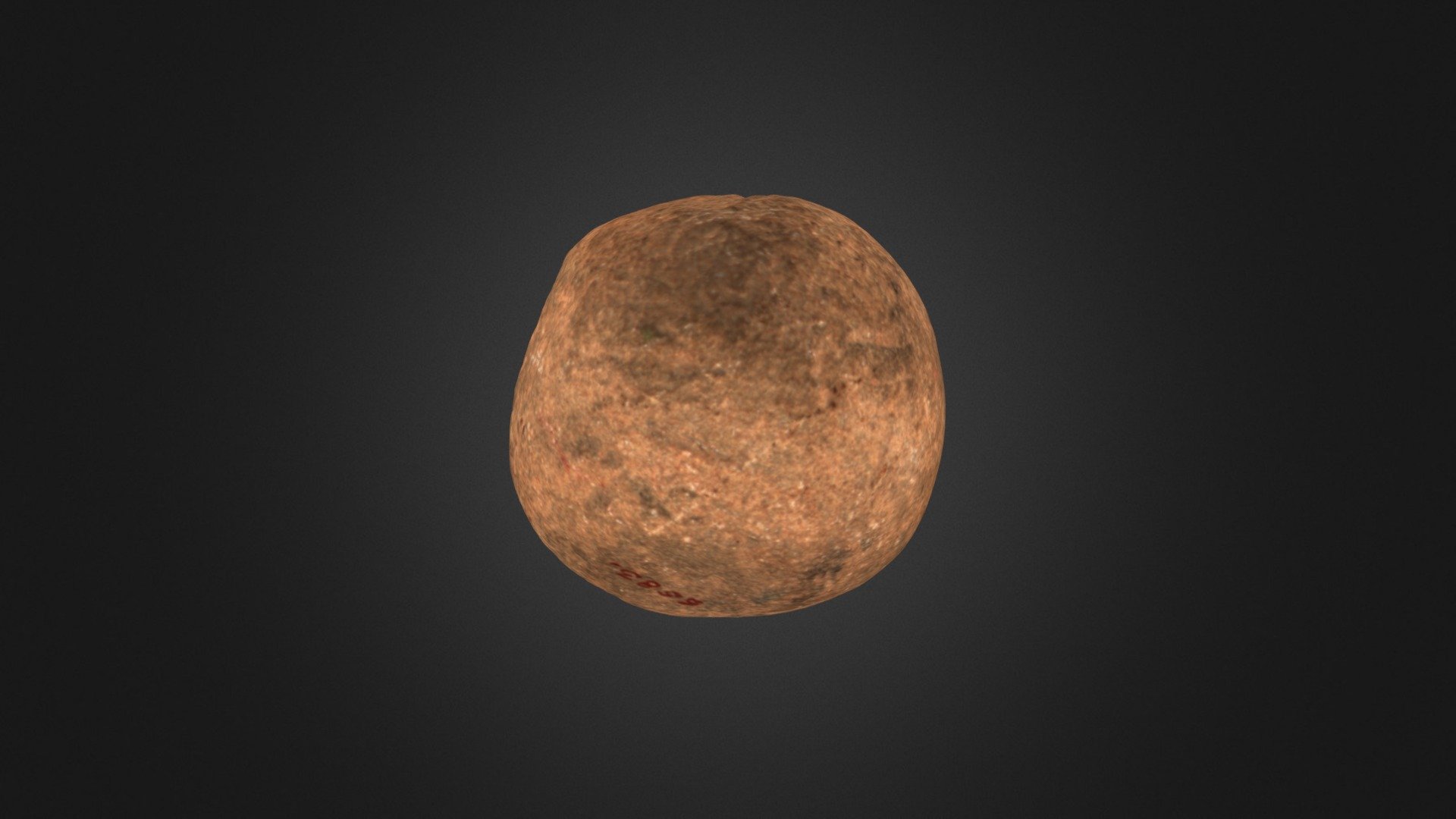 Hammerstone (6583) Download Free 3D model by Stanford University Archaeology Collections