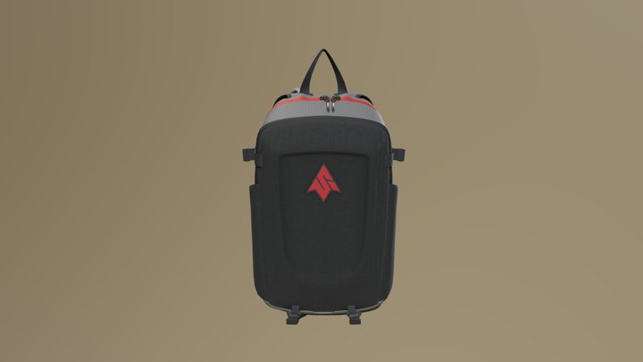 Outdoor Backpack 3D Model