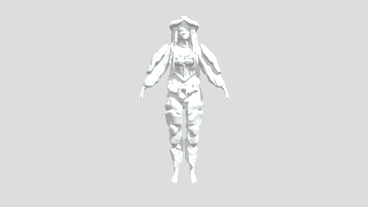 GART120 Character 3D Model