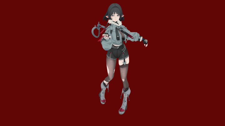 Jane - ZZZ 3D Model