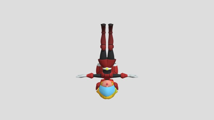 princess_peach__showtime____mighty_peach_by_xdm_ 3D Model