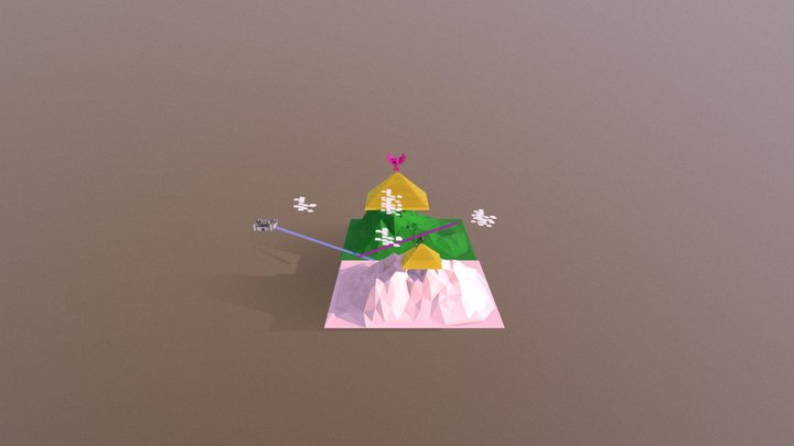 Hills of Mystery 3D Model