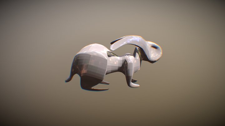 Wierd bunny 1 3D Model