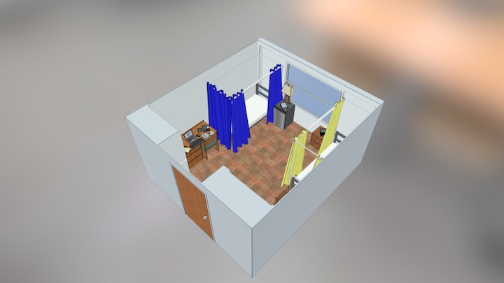 Canopy in Dorm 3D Model