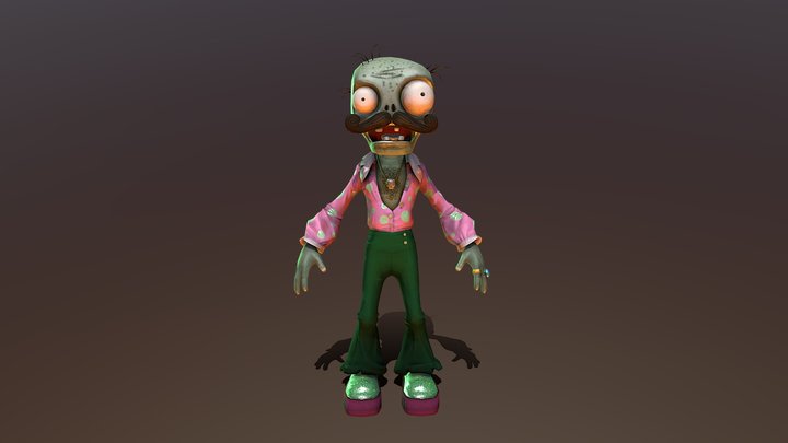 Backup Dancer - PvZ: GW 3D Model