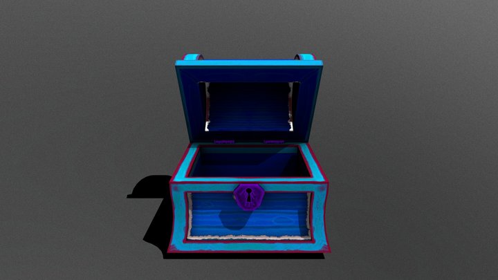 treasure chest of dust 3D Model