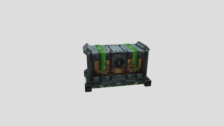 Crate 3D Model