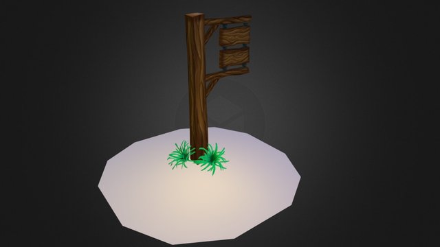 Post 01 3D Model