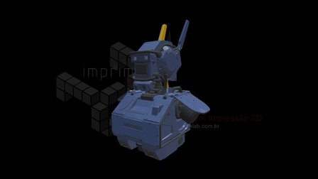 chappie bust 3D Model