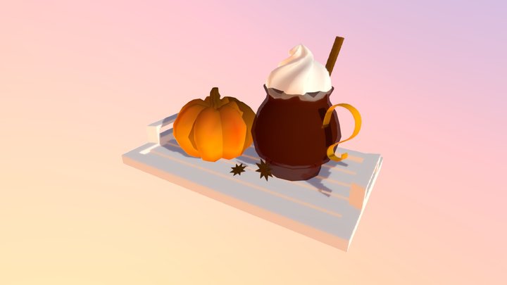 Spicy.pumpkin. 3D Model