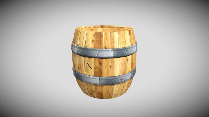 barrel 3D Model