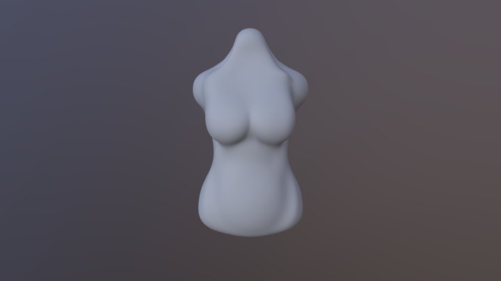 Female Body Sculpt 1 3D Model