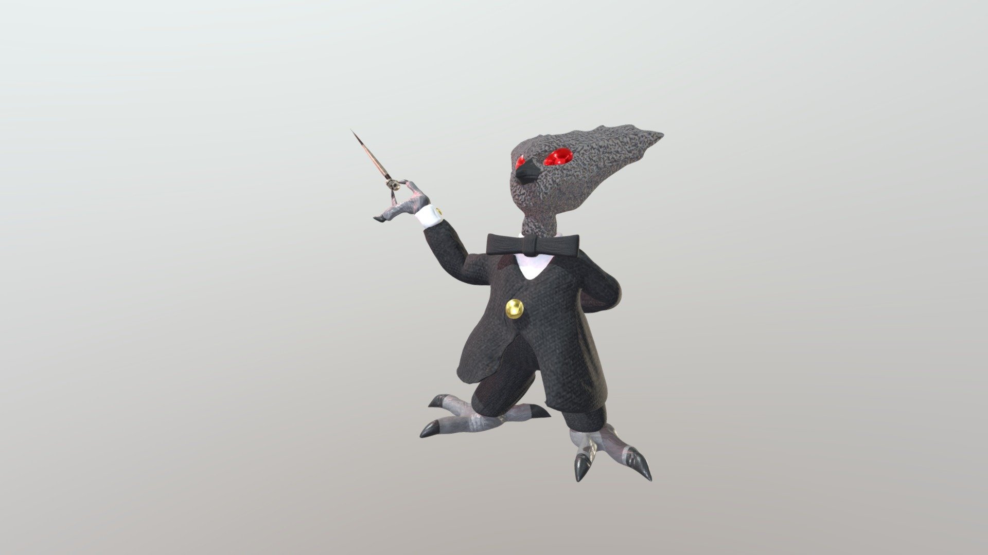 Reggi character model attempt 1(Posed) - 3D model by Odhran_Maguire ...