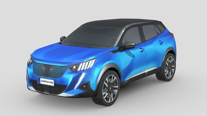 peugeot-e-2008-3d-models-sketchfab