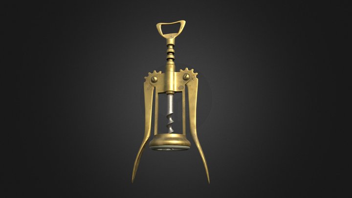 Tool - Butterfly Corkscrew 3D Model