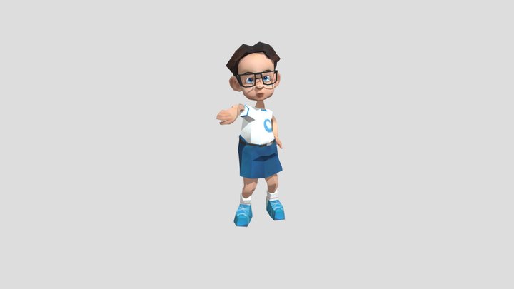 Lucas Doing The Toothless Dance 3D Model
