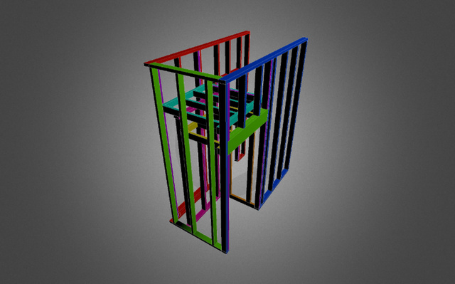 FridgeFraming.blend 3D Model