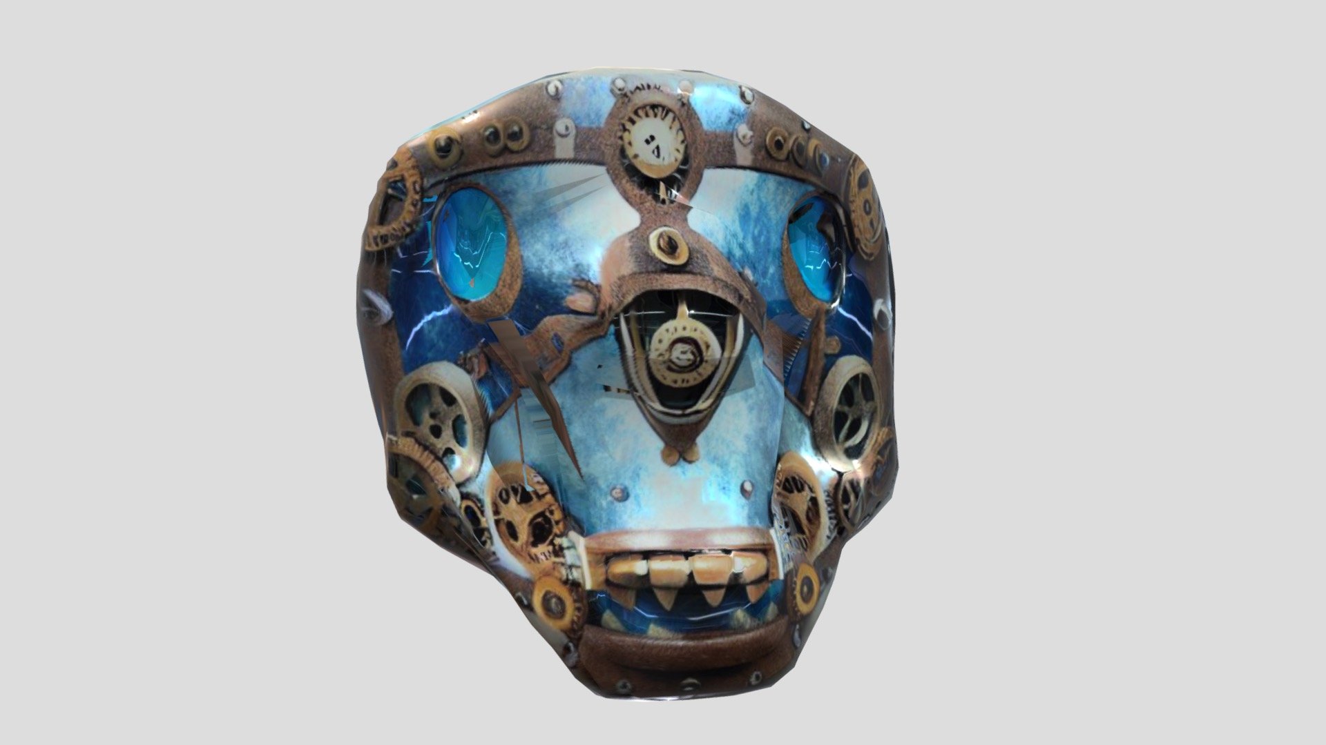 Stable Diffusion "Steampunk Mask" Buy Royalty Free 3D model by Jimmy