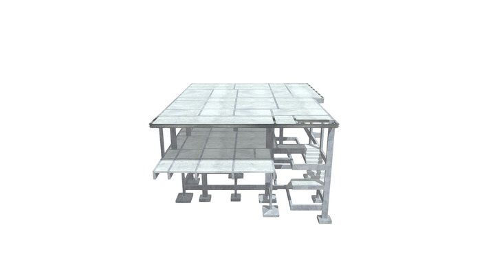 Projeto Estrutural | PTM - C - 2000 3D Model