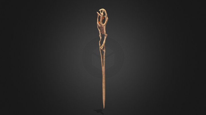 Skywind - Staff of Worms 3D Model
