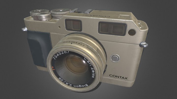 Contax G1 3D Model