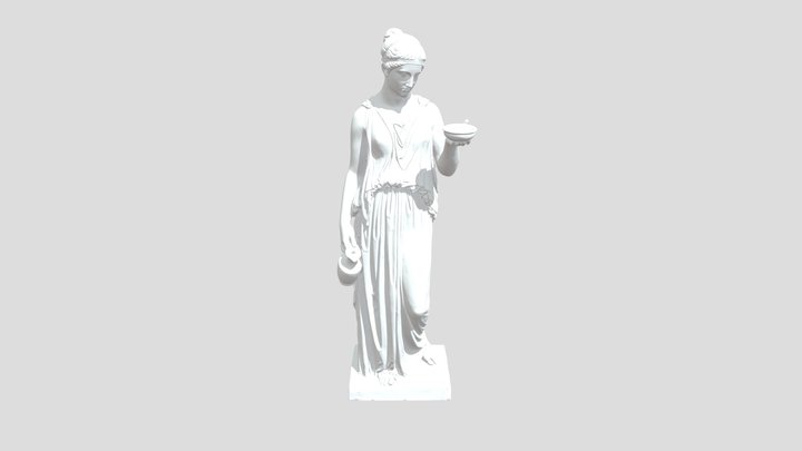 Hebe_by_Bertel_Thorvaldsen 3D Model