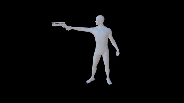 Rick Grimes 3D Model