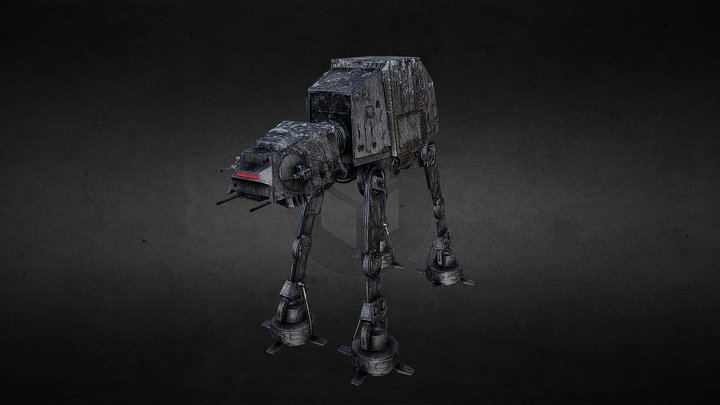 AT-AT walker 3D Model