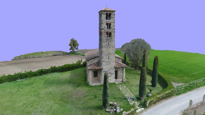 Chiesa San Fermo, Credaro (BG), Italy 3D Model