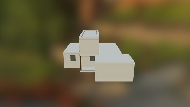 Maison modulable 3D Model