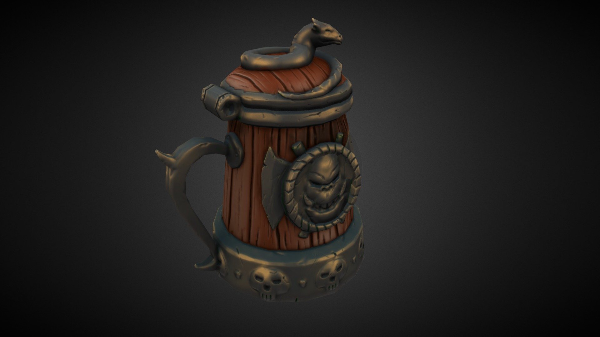 ArtStation - Blender Mug Free 3D Model for Blender