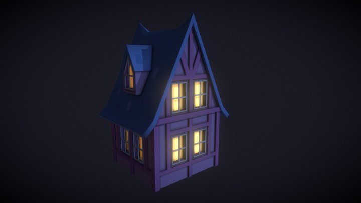 DarkNightHouse 3D Model