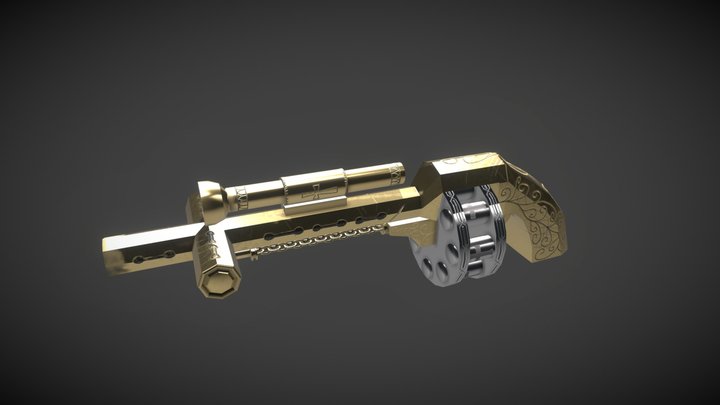 John Constantine - Shotgun 3D Model