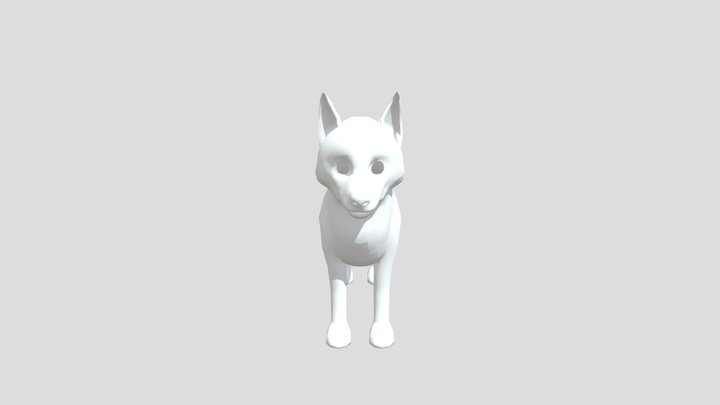 CGC bootcamp_dog 3D Model