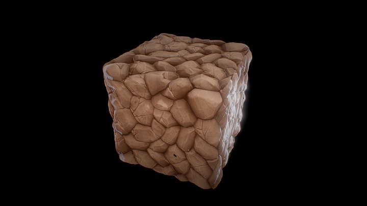 Ground Texture 3D Model