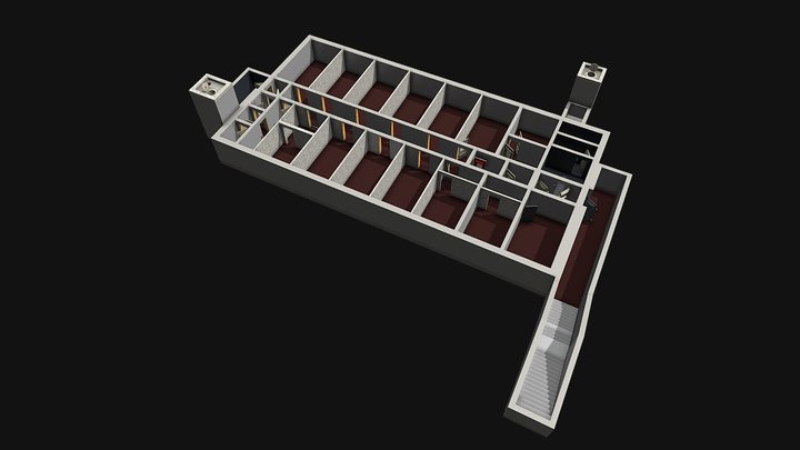 Wachregiment „Feliks Dzierzynski“, FüSt RFG 3D Model