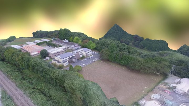 (Test) Yamanashi NOUDAI, 2016ver. 3D Model