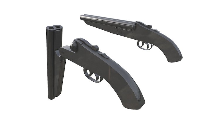 Double Barrel Shotgun