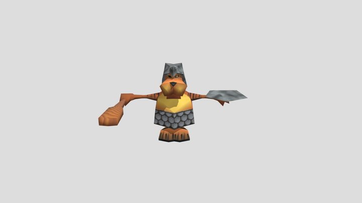 Moggy (Banjo-Tooie) 3D Model