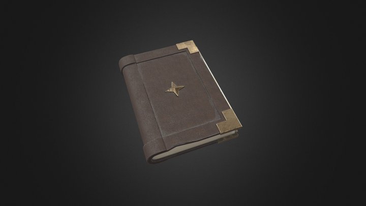 Stylized Journal Book – Modello 3D gratuito STL