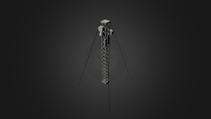 Radio tower 3D Model