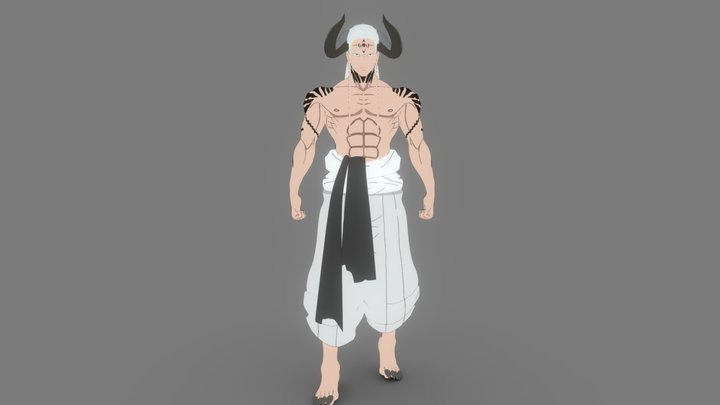 Dabura Karaba - Jujutsu Kaisen: Modulo 3D Model