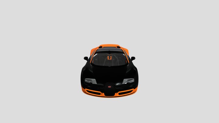 2014_bugatti_veyron_legend_ettore_bugatti 3D Model